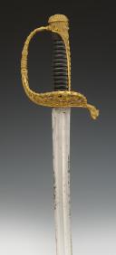 Photo 5 : SABRE D'OFFICIER DE MARINE, modèle 1853, Second Empire. 32643