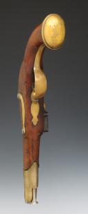 Photo 5 : PISTOLET D'OFFICIER DE LA GARDE NATIONALE DE PARIS, 1818-1819, sur le modèle des Gardes du Corps de 1816. 34639