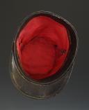 Photo 6 : MARINE ARTILLERY OFFICER'S SHAKO, model 1874, Third Republic. 29148