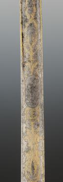 Photo 8 : OFFICER'S SABRE OF THE KING'S GUARD OF THE ROYAL MILITARY HOUSEHOLD, Model 1816, Restoration period. No. 29809