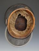 Photo 9 : SHAKO OF THE 4th REGIMENT OF CHASSEURS À CHEVAL, model 1812, First Empire. 30239.