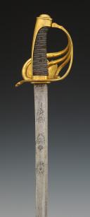 Photo 14 : KING'S BODYGUARD SABER, model 1814, Restoration period. 29808
