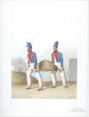 1824. Hussards. Hussard (1er Régiment de Chartres).