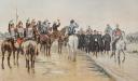 Photo 1 : Édouard DETAILLE - SALUT AUX BLESSÉS : grande gravure en couleurs, Troisième République. 27859