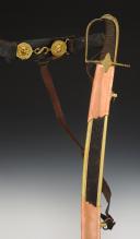 SABRE D'OFFICIER DE CHASSEURS À CHEVAL, Révolution. 32154