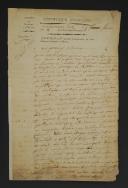 Armée de Sambre et Meuse. LETTRE CIRCULAIRE SIGNÉE DU GÉNÉRAL JOURDAN, commandant en chef l'Armée de Ambre et Meuse, ADRESSÉE AUX GÉNÉRAUX DE DIVISION, Quartier-général de Coblentz, 7 floreal an 4 (26 avril 1796). 18915-14