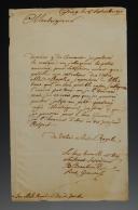 Battle of Hondschoote. AUTOGRAPH LETTER SIGNED BEAULIEU LIEUT. GENERAL ADDRESSED TO H.R.H. THE DUKE OF YORK, Cysoing on September 8, 1793. 18910-48