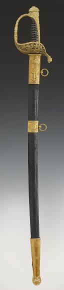 SABRE D'OFFICIER DE MARINE, modèle 1853 modifié 1870, Troisième République. 32644