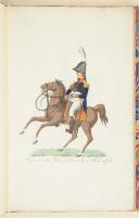 Photo 1 : SAUERWEID (Alex.). Die sachsische ARMÉE. Dresden (l’armée saxonne représentée), Buttner & Sauerweid, 1810,