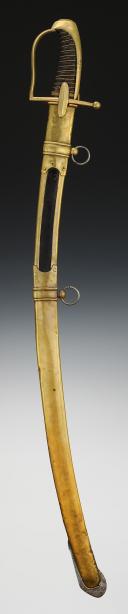Photo 2 : SABER OF CHASSEUR À CHEVAL OR LANCERS OF THE IMPERIAL GUARD, First model, First Empire (1804-1810). 26840