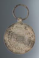 Photo 2 : COMMEMORATIVE MEDAL OF THE ITALIAN CAMPAIGN, created in 1859, Second Empire. 27574-4