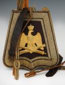 Photo 2 : SABRETACHE AND GREAT DRESS BELT OF A HORSE ARTILLERY COLONEL OF THE IMPERIAL GUARD, model 1854, Second Empire. 29141