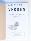 Photo 3 : Guide historique illustré " Verdun "