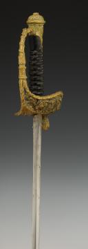 Photo 4 : SABRE D'OFFICIER DE MARINE, modèle 1853 modifié 1870, Troisième République. 32644