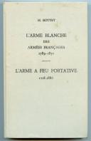 Photo 5 : L'ARME BLANCHE DE GUERRE FRANÇAISE AU XVIIIe SIÈCLE - Lot de deux Volumes