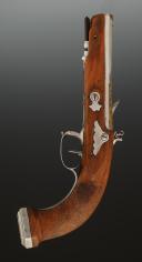 Photo 5 : PISTOLET À SILEX D'OFFICIER, Premier Empire. 33740