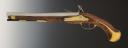 Photo 6 : PISTOLET  DE CAVALERIE « ROYAL CRAVATES », Ancienne Monarchie, vers 1750. 30102