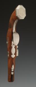 Photo 6 : PISTOLET À SILEX D'OFFICIER, Premier Empire. 33740