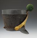 Photo 7 : SHAKO DU 119ème RÉGIMENT DE VOLTIGEURS D'INFANTERIE DE LIGNE, type 1812, Premier Empire. 30240