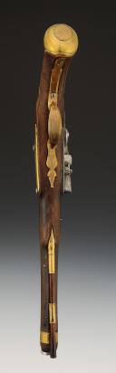 Photo 7 : PISTOLET  DE CAVALERIE « ROYAL CRAVATES », Ancienne Monarchie, vers 1750. 30102