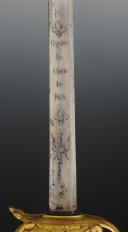 Photo 8 : KING'S BODYGUARD SABER, model 1814, Restoration period. 29808