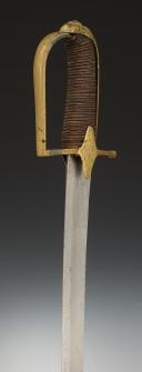 Photo 8 : SABRE D'OFFICIER DE CHASSEURS À CHEVAL, Révolution. 32154