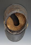 Photo 9 : SHAKO DU 119ème RÉGIMENT DE VOLTIGEURS D'INFANTERIE DE LIGNE, type 1812, Premier Empire. 30240