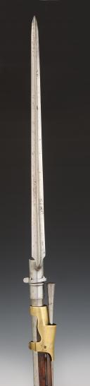 Photo 10 : RIFLE OF THE HUNDRED SWISS GUARDS OF THE KING'S MILITARY HOUSEHOLD, first type 1814, Restoration period. 29981