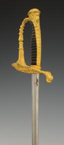 Photo 10 : SABRE D'OFFICIER SUPÉRIEUR DE MARINE, modèle 1853 modifié 1870, Troisième République. 32646