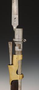 Photo 11 : RIFLE OF THE HUNDRED SWISS GUARDS OF THE KING'S MILITARY HOUSEHOLD, first type 1814, Restoration period. 29981