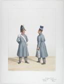 1818. Garde Royale. Infanterie. (2e Régiment), Voltigeur (5e Régiment).