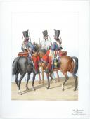 Photo 1 : 1830. Hussards. Brigadier, Hussards (3e Régiment).