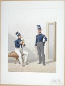 1830. Garde Royale. Cuirassiers (2e Régiment). Cuirassier, Brigadier-Fourrier.