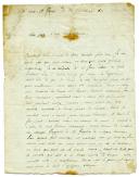 Photo 1 : INTÉRESSANT COURRIER DU CADET DE MARINE CORNILLON À SES PARENTS, de Corse le 4 pluviôse an 12, 2 janvier 1804.