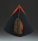 POLICE HAT OF OFFICER OF DRAGONS OF THE LINE, model 1854, Second Empire. 26981