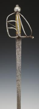 WALLOON GUARD SWORD OF THE HOUSEHOLD TROOPS OF THE KING, Ancient Monarchy, circa 1730-1750. 28825.