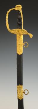 SABRE D'OFFICIER SUPÉRIEUR DE MARINE, modèle 1853 modifié 1870, Troisième République. 32646