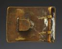 Photo 2 : PLAQUE DE CEINTURON D'OFFICIER DES GARDES DU CORPS DU ROI, probablement premier modèle vers 1760, Maison Militaire du Roi, Ancienne Monarchie. 5562