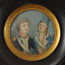 Photo 2 : PORTRAIT MINIATURE REPRÉSENTANT LES JEUNES BARA ET VIALA, ENFANTS DE LA RÉVOLUTION, 1793.