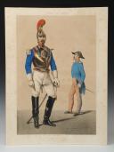 Photo 2 : ARMAND-DUMARESQ - Uniforms of the French army in 1861: Carabinieri Regiment, officer. 27996-14