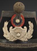 Photo 2 : SHAKO MOBILE GENDARME TROUPE, model 1872, Third Republic. 28304