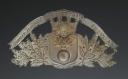 Photo 2 : PLAQUE DE CASQUE DE SOUS-OFFICIER DE SAPEURS-POMPIERS DE LA COMMUNE DE BONNEUIL MARTOURS, type 1933, Troisième République. 25375-20
