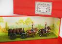 Photo 2 : LEAD FIGURINES BY CBG MIGNOT: ARTILLERY TRAIN (transporting powder barrels), First Empire, 20th-century production. 30520