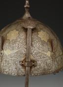 Photo 2 : OTTOMAN ARCHER'S ORIENTAL HELMET, KNOWN AS KULAH KHUD, Ottoman Empire, 19th century. 32290