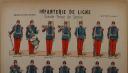 Photo 3 : VAGNÉ (Louis) - " Infanterie de Ligne, Grande Tenue de Service " - Imagerie de Pont-a-Mousson