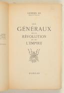 Photo 3 : Georges Six – Les Généraux de la Révolution et de l’Empire  