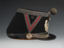 Photo 4 : SHAKO MOBILE GENDARME TROUPE, model 1872, Third Republic. 28304