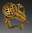 Photo 4 : PAIRE D'ÉTRIERS D'OFFICIER DE CAVALERIE LÉGÈRE, Premier Empire. 33639