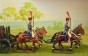 Photo 5 : LEAD FIGURINES BY CBG MIGNOT: ARTILLERY TRAIN (transporting powder barrels), First Empire, 20th-century production. 30520