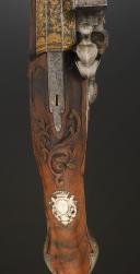 Photo 5 : PAIRE DE PISTOLETS À SILEX SIGNÉS POITEVIN À ANGOULÊME, Ancienne Monarchie, vers 1745. 30095